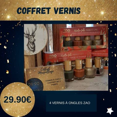 Coffret vernis zao