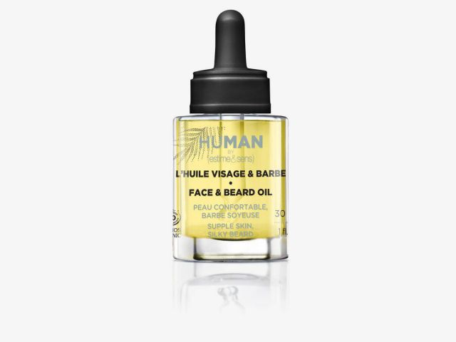 huile visage et barbe Human